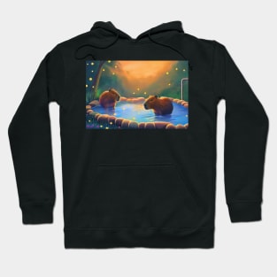 capybara sunrise Hoodie